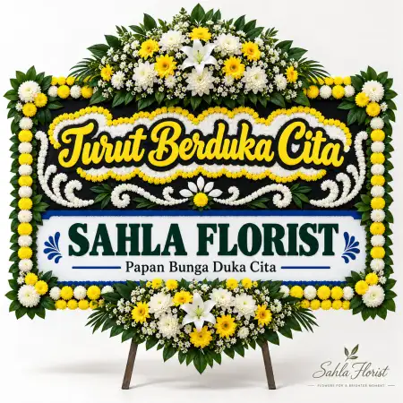 Papan Bunga Duka Kebayoran Baru